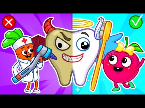 😁 The Dentist Song | Avocados First Visit to the Dentist | Kids Songs & Nursery Rhymes by VocaVoca
