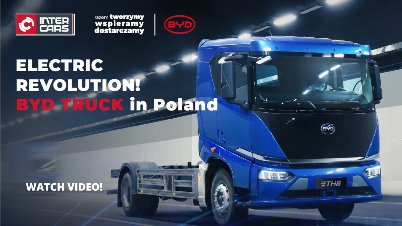 Inter Cars oferuje firmom pojazdy BYD Trucks | MOTOFAKTOR