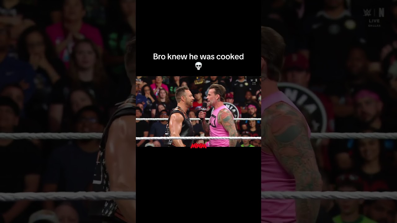 Why CM Punk cook LA Knight like that #wwe #cmpunk #laknight #fyp #idfwu #ccn #mwm #bigsean #netflix