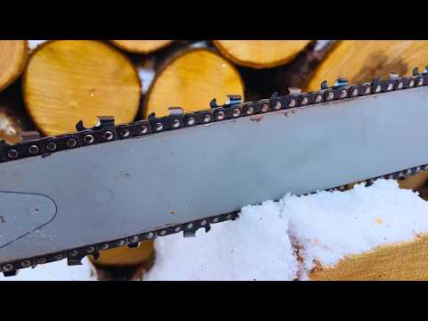 Sharpened vs New.  Husqvarna X Cut