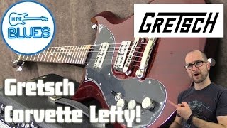Video thumbnail for Gretsch Corvette G5135 CVT Left Hand Electric Guitar by intheblues