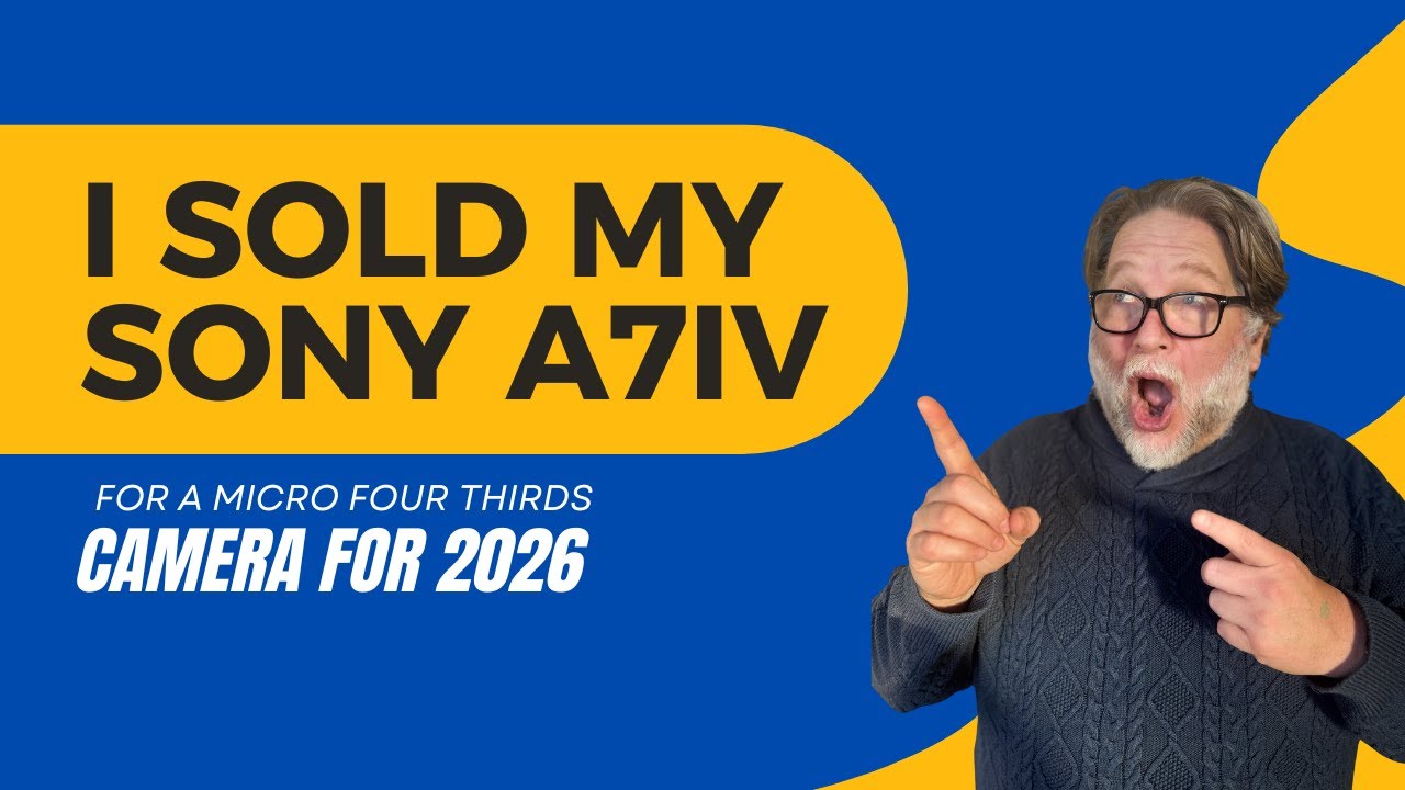 I Sold My Sony A7IV for a Micro 4/3 (Best Decision)