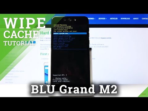 How to Wipe Cache in BLU Grand M2 – Erase Temporary Cache Files