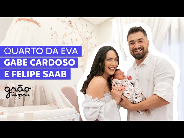 QUARTO PRINCESA CLÁSSICA: GABE CARDOSO E FELIPE SAAB ESCOLHEM DECORAÇÃO DELICADA PARA EVA