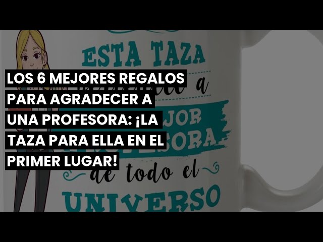 Vídeo relacionado con Regalos de Fin de Curso para Profesores, Tote Bag y Botella Térmica Profesora + Opción de Añadir Taza Personalizada | Regalos Profesores Personalizados, Regalo para Maestra de Infantil
