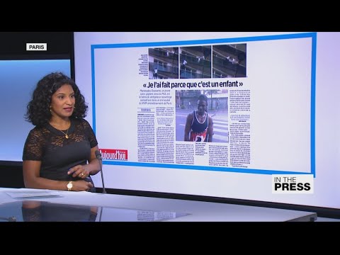 From illegal immigrant to hero: Malian 'Spiderman' hailed for rescuing child