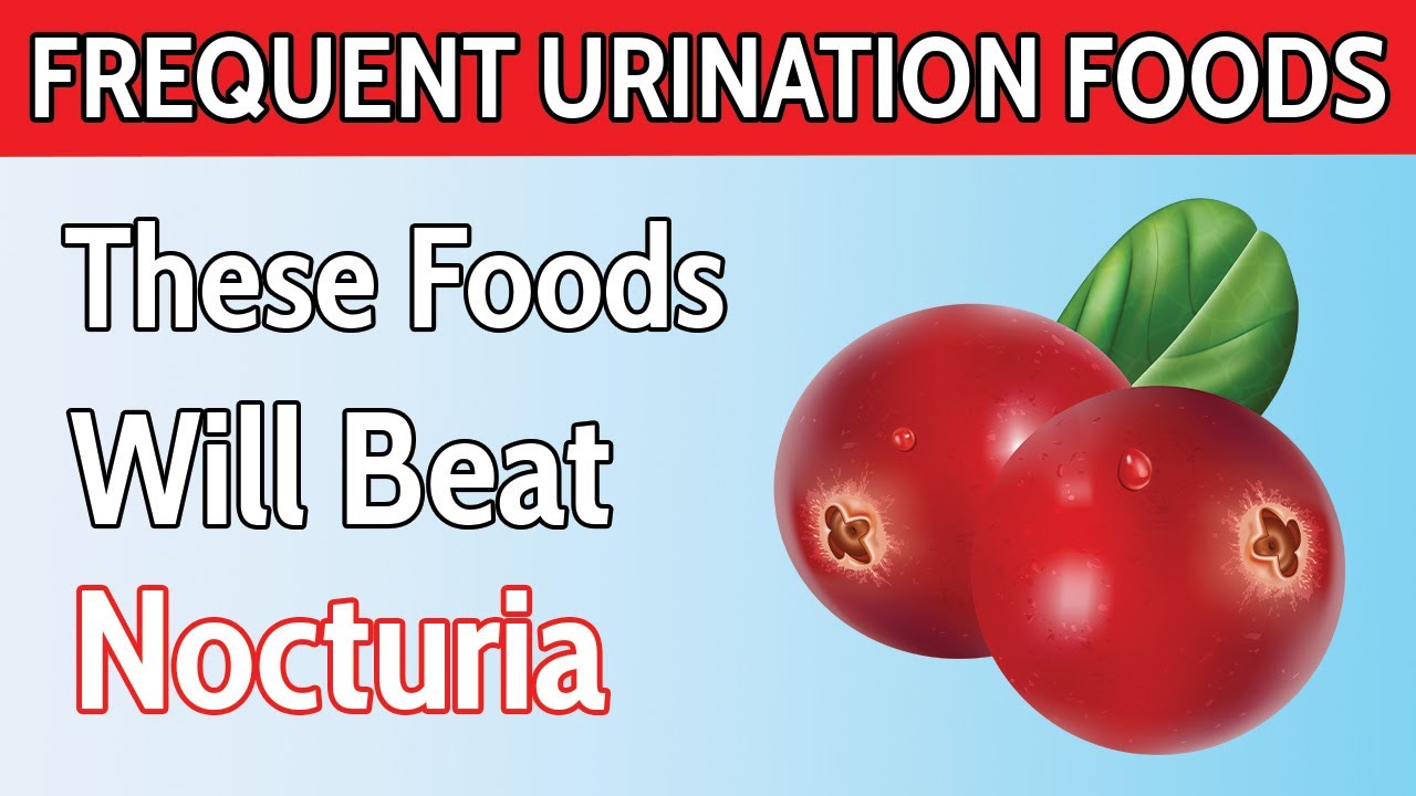 Top 8 Foods That Will ELIMINATE Frequent Urination At Night! ( Nocturia )