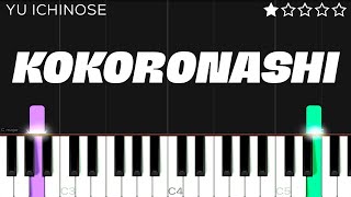 Download lagu Yu Ichinose - 心做し (Kokoronashi) | EASY Piano Tutorial mp3