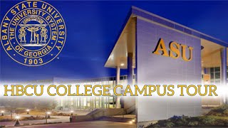 Albany State University HBCU College Campus Tour Albany Georgia
