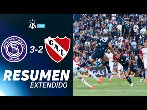 Independiente Rivadavia 3 vs. 2 Independiente | #TorneoApertura2026 | RESUMEN EXTENDIDO | FECHA 6