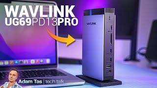 Triple 4K, 15 Ports, One Cable - Wavlink WL-UG69PD13PRO Dock Reviewed