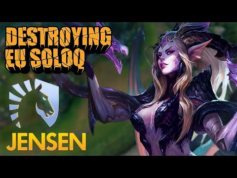 Destroying EU SoloQ: Team Liquid Jensen - Zyra Support - KDA 8/2/16