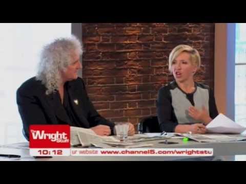 Brian May on The Wright Stuff: Press propaganda (clip) 28/04/2015