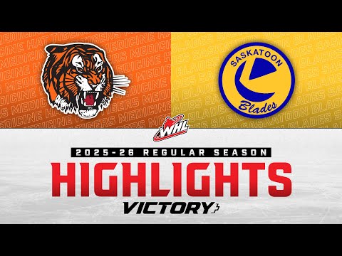 Medicine Hat Tigers at Saskatoon Blades 01/23 | WHL Highlights 2025-26
