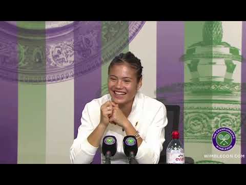 Emma Raducanu answers in Mandarin, Wimbledon Press Conference 2022 (with translation)