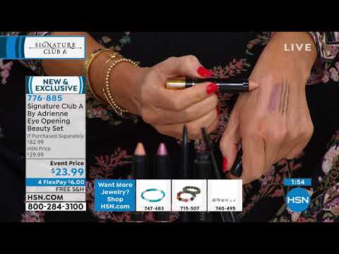 Signature Club A By Adrienne Eye Opening Beauty Set