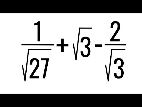 SUMAS Y RESTAS DE FRACCIONES CON RAÍCES CUADRADAS. Matemáticas  Básicas