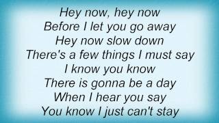 Jaci Velasquez - Stay Lyrics