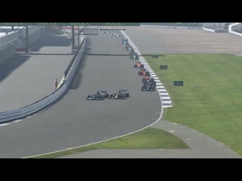 F1 2021 Recreation - Max Verstappen and Lewis Hamilton crash at copse in silverstone race. Ep-1