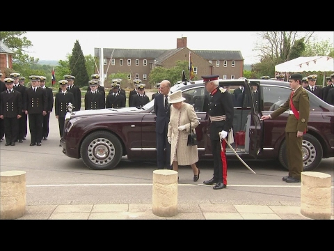 The Queen and Prince Philip attend Pangbourne College for centenary event
