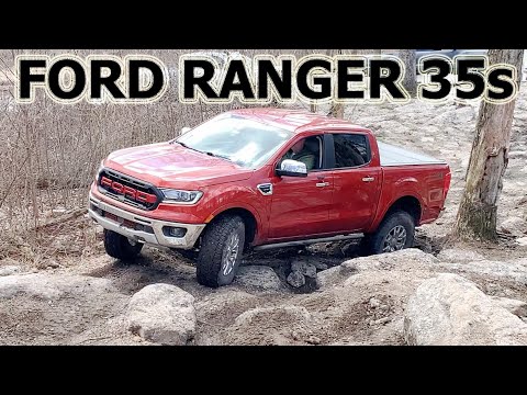 Ford Ranger 4x4 Off Road 35 inch Tires Fox 2.0 Coilovers Shocks