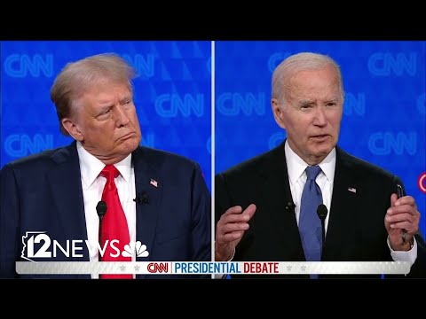Trump says Biden 'doesn't even know what he's saying'