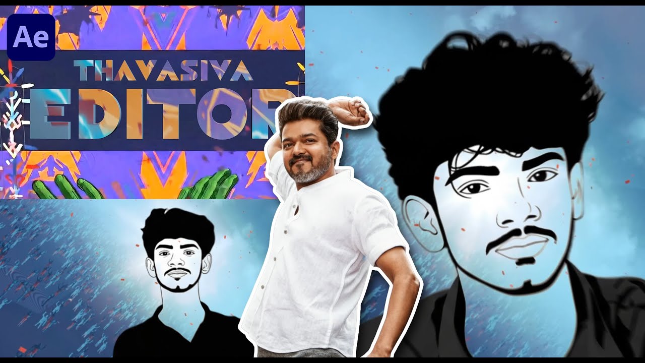 Jananayagan Inspired – Thalapathy Kacheri Title Card After Effects Template