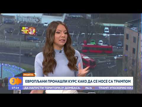 Tramp nastavlja svoj politički šou I RTS Jutarnji program