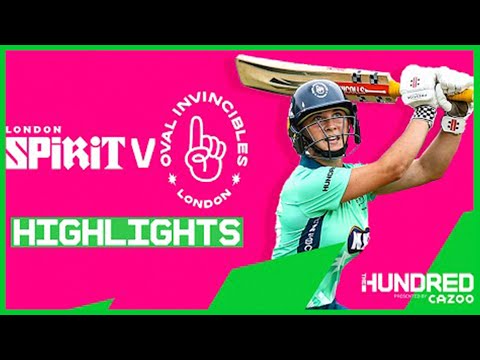 16 Year-Old Alice Capsey Stars! | London Spirit vs Oval Invincibles - Highlights | The Hundred 2021