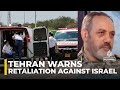 Tehran Would Hit Back If It Was Attacked By Israel Iran Defence Minister
