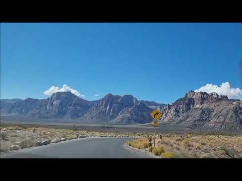 Red Rock Canyon - Scenic Drive - 4K