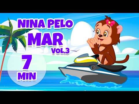 Nina Pelo Mar Vol. 3 - Giramille 7 min | Desenho Animado Musical