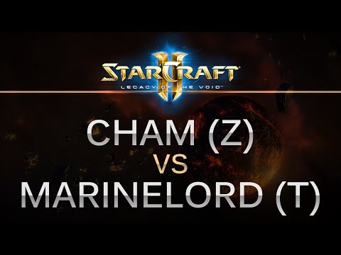 StarCraft 2 - Legacy of the Void - Cham (Z) v MarineLorD (T) on Frost