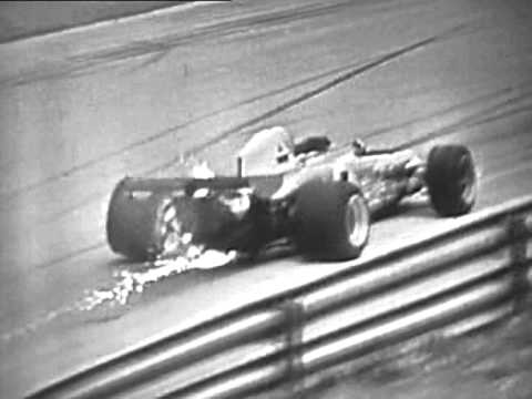 Clay Regazzoni crashes out of 1972 Italian Grand Prix