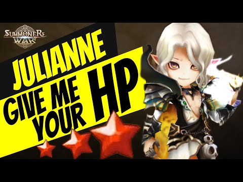 Julianne. Tank or Damage Dealer? Light Vampire in Summoners War G3 RTA