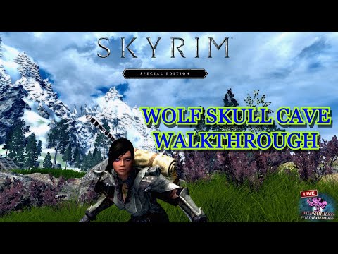 Skyrim Special Edition PC Wolfskull cave Walkthrough Quest