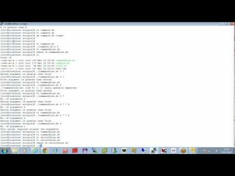 Linux Online Training - Shell Script basics - Session 3