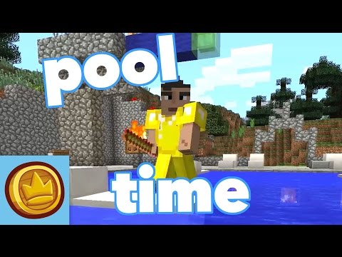 Let's Play Minecraft - Pool & Barn (Episode 10)