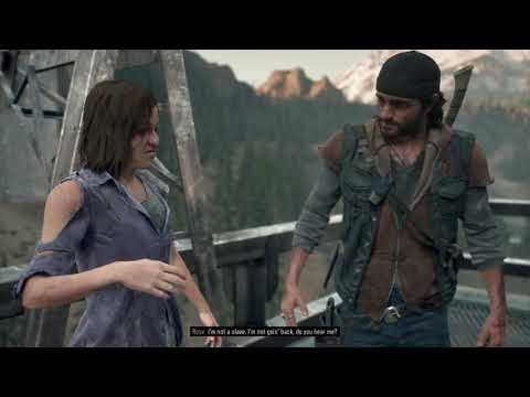 Day's Gone - Everyone Has To Work: Deacon Meets Rose "I'm Not A Slave" Dialogue Cutscene (2019)