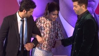 Ranbir Kapoor, Anushka Sharma, Karan Johar's Fun Moments At Bombay Velvet Trailer Launch