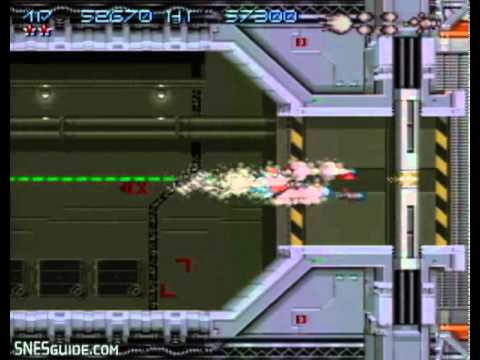 Axelay - SNES Gameplay