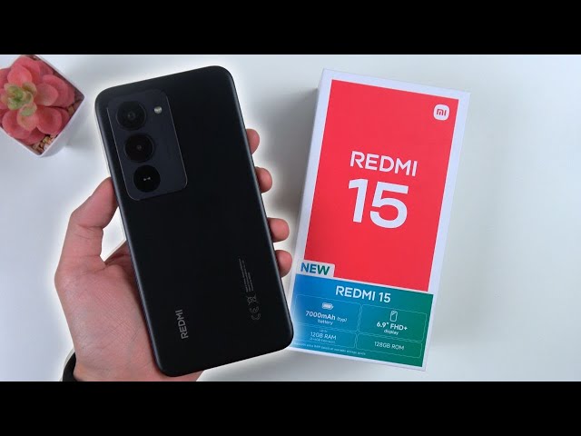 Смартфон Xiaomi Redmi 15 6/128GB Midnight Black (Global) купити