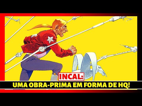 INCAL (CRÍTICA): O MELHOR QUADRINHO DE FICÇÃO CIENTÍFICA?! / JODOROWSKY / MPEBIUS / PIPOCA E NANQUIM