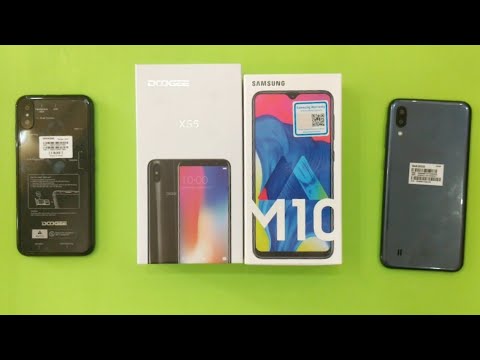 Samsung Galaxy M10 vs Doogee X55