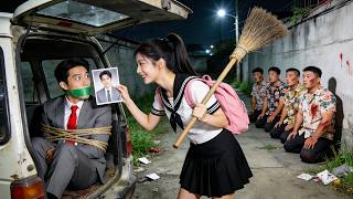 💕خُطف CEO ولم ينقذه أحد… طالبة ضعيفة مرت صدفة وهزمت الخاطفين! ثم اكتشف أنها خطيبته!