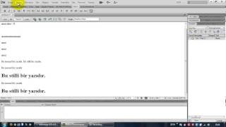 Adobe Dreamweaver CS6'da Metin Biçimlendirme - II (Ders 14)