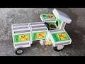 माचिस से Tractor Kaise Banaye Diy Matchbox Tractor At Home Matchbox Tractor