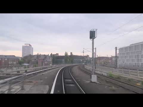 S-Bahn Berlin 2023 Linie S5 - Führerstandsmitfahrt