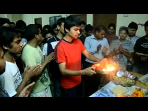 Lord krishna birthday  celebration  in SPA  BHOPAlHostel