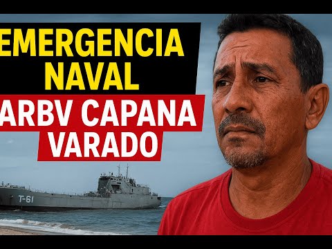 🚨 “ALERTA en Falcón  Buque de la Armada Venezolana VARADO y en PELIGRO de HUNDIRSE” ‐ Hecho con Cli